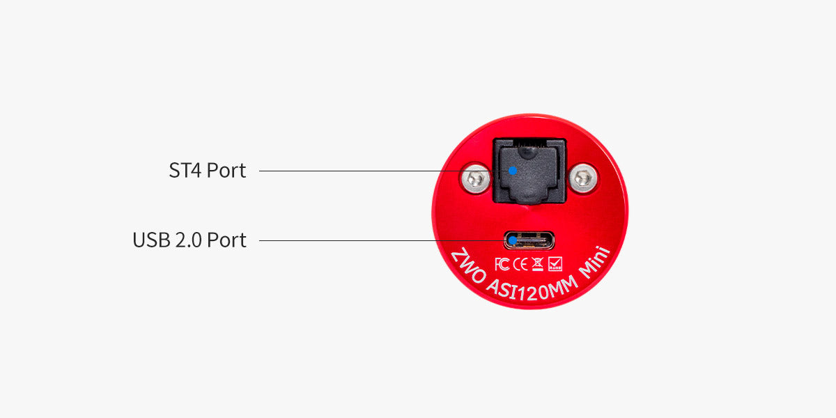 Soa Mini ZWO 120Mini Guide Camera (Mono) – Astro Anarchy