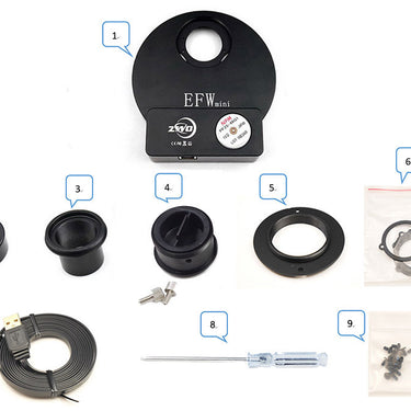 ZWO EFW mini (5 x 1.25″or 5 x 31mm)