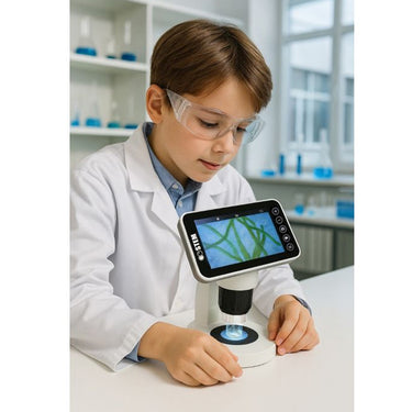 SAXON GO STEM 4” LCD Smart Digital Microscope Complete Kit