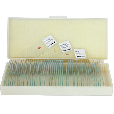 Saxon Animals Biological Microscope Prepared Slides (50pcs)